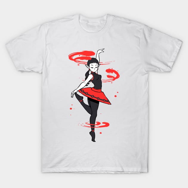 Blood Dancer T-Shirt by akairiot